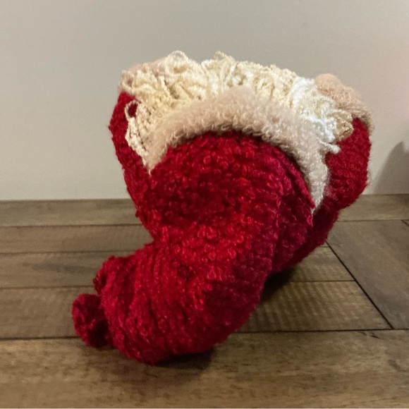 Vintage Santa Claus Folk Art Standing Santa Figurine Doll 12” Tall - Picture 11 of 11